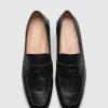 Unützer Mules & Loafer Mit Absatz | Slipper 9321 Nero Vitello