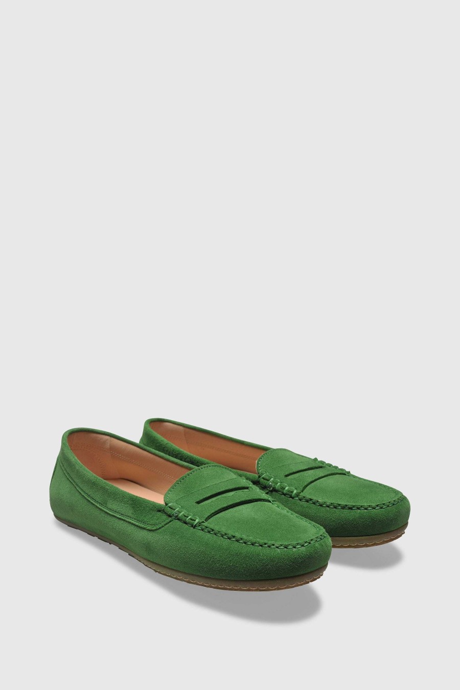 Unützer Slipper | Loafer U150 Camoscio Verde