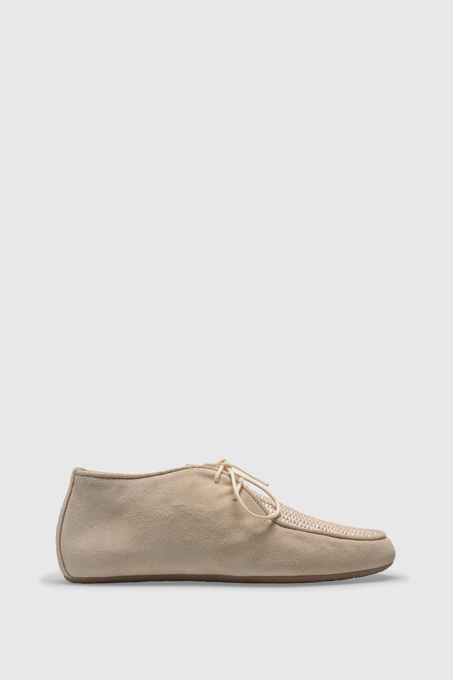 Unützer Stiefeletten | Stiefel U300 Latte Velour Raffia