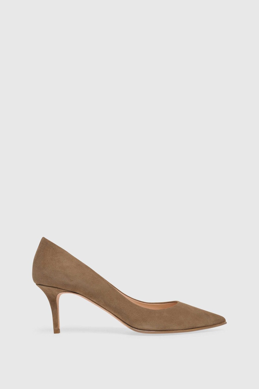 Unützer Pumps | Pump 7169 Anthrazit Wildleder