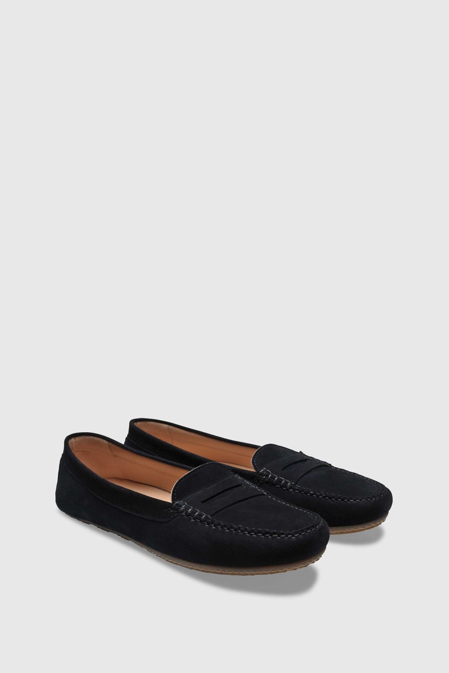 Unützer Slipper | Loafer U150K Camoscio Navy