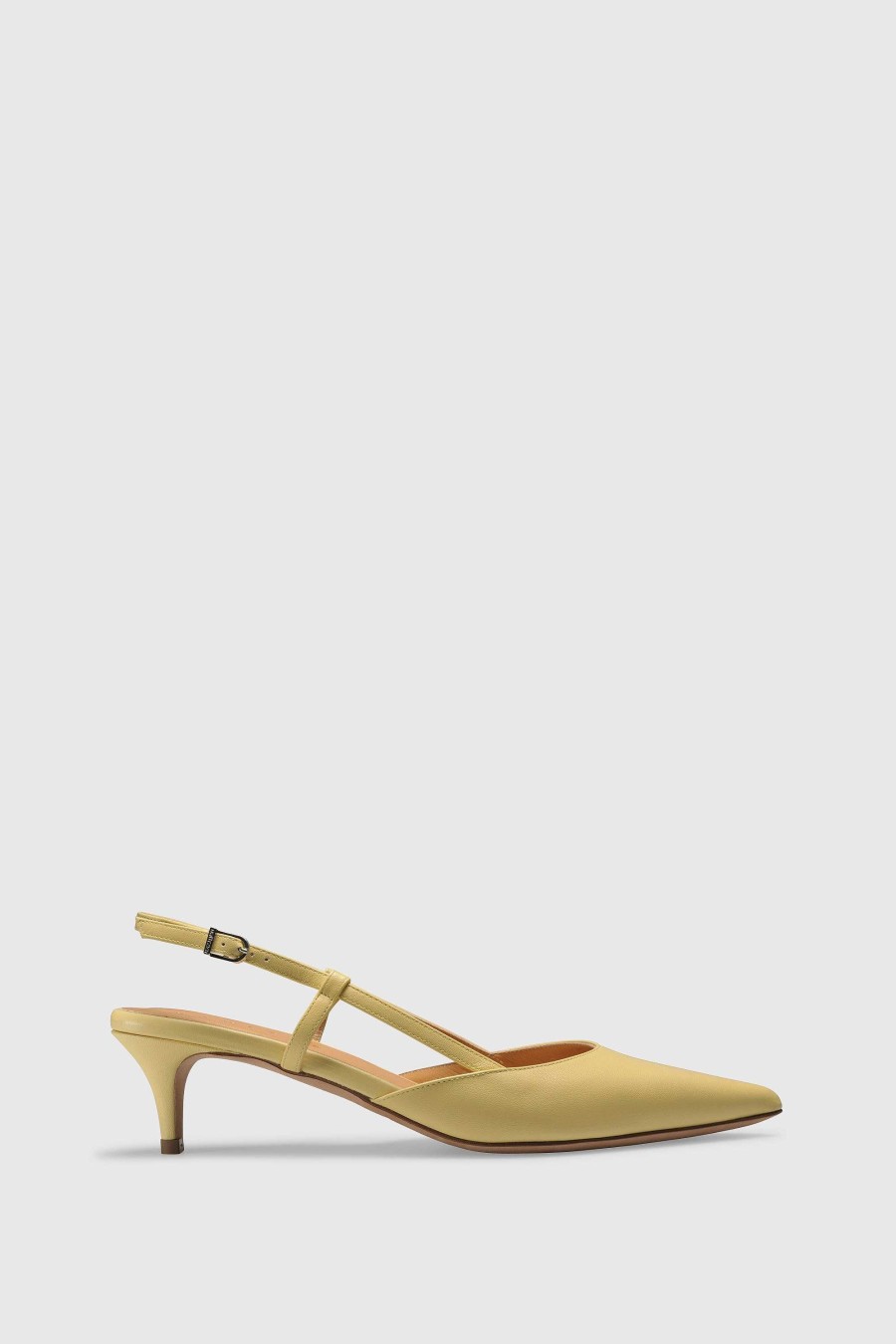 Unützer Slingbacks Mit Absatz | Slingback-Pumps 9317 Nappa Limette