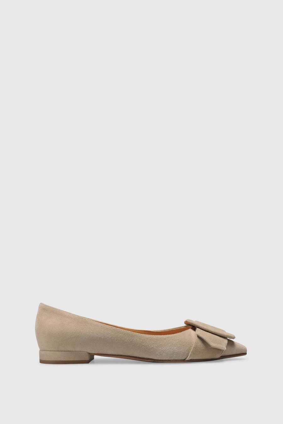 Unützer Ballerinas | Ballerina 8212 Beige Wildleder